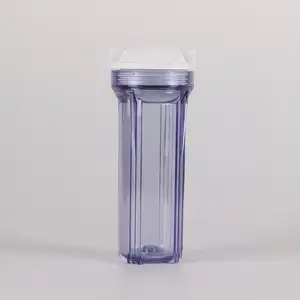 10 "boîtier de filtre à eau filtre à eau transparent moule ro logement