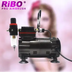Discount airbrush compressor kit made in China major used for temporary belly tattoos