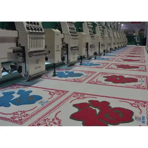 10 Head chenille embroidery machine computerized china supplier