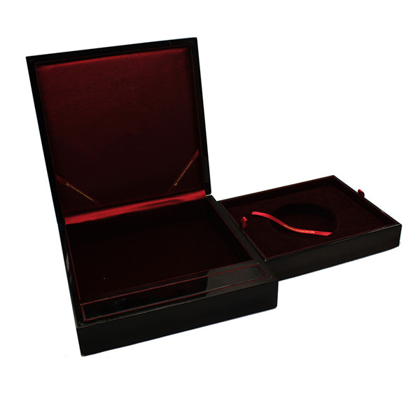 Деревянная золотая коробка для монет ручной работы, оптовая продажа золотых монет