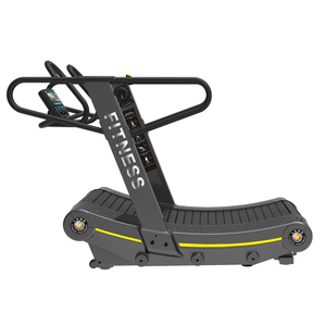 Équipement commercial incurvé <span class=keywords><strong>de</strong></span> forme physique <span class=keywords><strong>de</strong></span> <span class=keywords><strong>tapis</strong></span> roulant avec le <span class=keywords><strong>tapis</strong></span> roulant manuel auto-actionné incurvé - Product Image 1