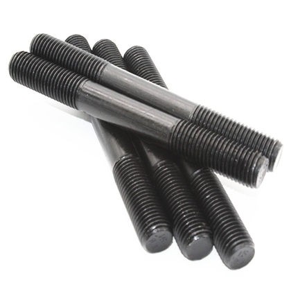 Fastener High Strength 8.8 Grade ASTM A193 B7 Stainless Steel Carbon Steel Double End Studs Threaded Rod Stud Bolt