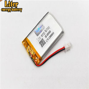 Plug 2,0-2 P 603450 1200 mah <span class=keywords><strong>3</strong></span>,7 v rechargeable lipo battery solar Battery free li-ion battery battery lithium polymer battery with PCM - Product Image 1