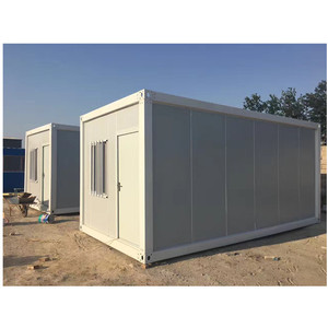 Prefab Trung Quốc giá rẻ phẳng gói 20ft 40ft thép cầm tay Cấu trúc kim loại vận chuyển container Kit văn phòng nhà Khung nhà để bán - Product Image 5