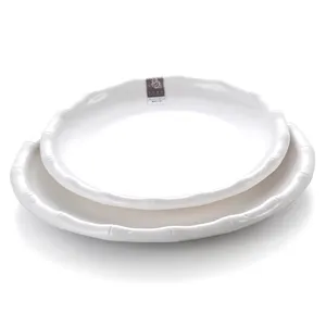 Assiette en mélamine 100% de haute qualité, livraison gratuite, fournisseur en or, matériaux pour spaghetti