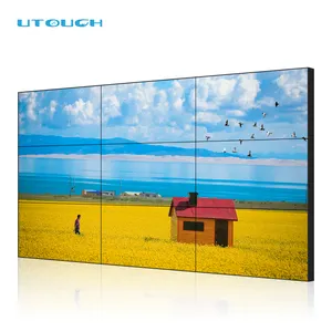 3,5mm schmale Lünette 55 Zoll Innen werbung 1080P LG Spleiß bildschirm Wand TV-Monitor LCD Digital Signage und Display Videowand