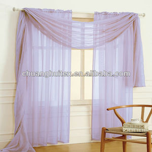 NEW ARRIVAL 60"x216" Red by Royal Luxury Linen <strong>Window</strong> Scarf Sheer <strong>Voile</strong> - Product Image 4