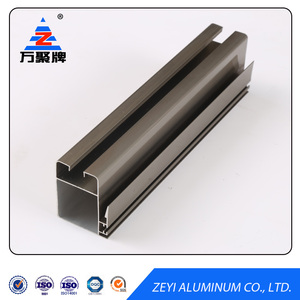 OEM anodisé or en <span class=keywords><strong>aluminium</strong></span> profils <span class=keywords><strong>catalogue</strong></span> pour porte de placard - Product Image 4