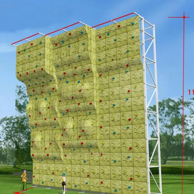 Amusement Creative Indoor Playground Rock Climbing Wall Equipment For Children