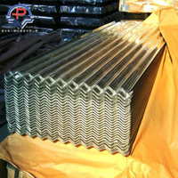 Usine de tôles de toiture en Chine, tôle de toiture ondulée galvanisée BWG 30, tôle d'acier BG32, Dubaï