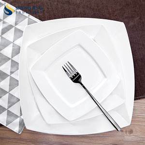 Exclusiva de México Banquete Vajilla Irrompible <span class=keywords><strong>Platos</strong></span> Plato de <span class=keywords><strong>Porcelana</strong></span> Blanca - Product Image 1