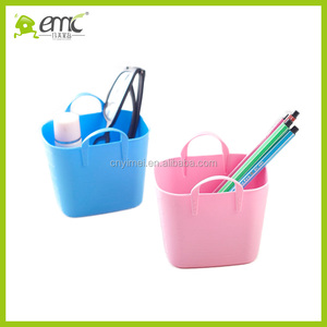Chất Lượng Cao Lưu Trữ Bàn Mini Giỏ Mềm Mini Nhựa Giỏ Với Xử Lý - Product Image 3