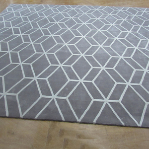 Multi-Cut Mucchio Viscosa Di Bambù Geometrica <span class=keywords><strong>Tappeto</strong></span> <span class=keywords><strong>Tappeto</strong></span> - Product Image 4
