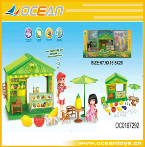 Nueva tienda de fruta de casa de muñecas con la luz& música para <span class=keywords><strong>las</strong></span> niñas juguetes( no incluidas <span class=keywords><strong>las</strong></span> muñecas) oc0167292 - Product Image 1