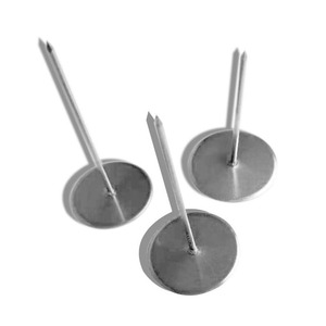 Argent en acier inoxydable de soudure d'<span class=keywords><strong>isolation</strong></span> tête ronde en métal de soudure plaque fixe <span class=keywords><strong>isolation</strong></span> <span class=keywords><strong>phonique</strong></span> coton fibre de verre - Product Image 6