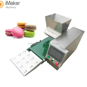 Top quality PLC Control Touch Screen Cookie Macaron Molding Making Machine for sale