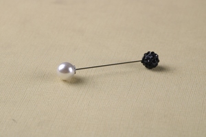 Wholesale Bulk <strong>Long</strong> Safety Stick Pin With <strong>Pearl</strong> Pad Hijab <strong>Brooch</strong>