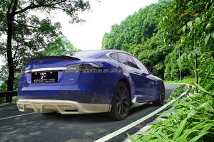 คาร์บอนไฟเบอร์ด้านข้างกระโปรงสำหรับ <span class=keywords><strong>Tesla</strong></span> รุ่น <span class=keywords><strong>S</strong></span> 85 <span class=keywords><strong>P85</strong></span> <span class=keywords><strong>2014</strong></span> UP - Product Image 4