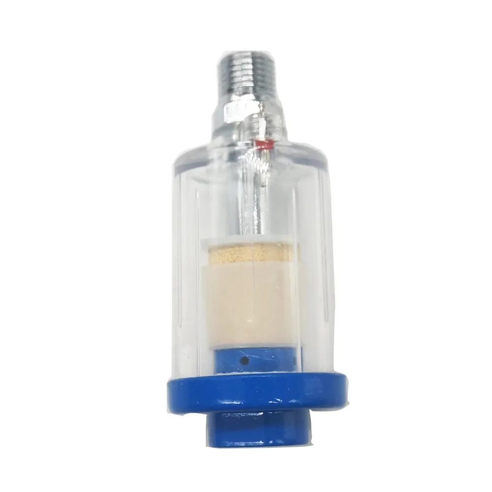 Фильтр-ловушка для воздушного масла и воды 1/4 дюйма, для краскопульта, воздушного компрессора из цинкового сплава
