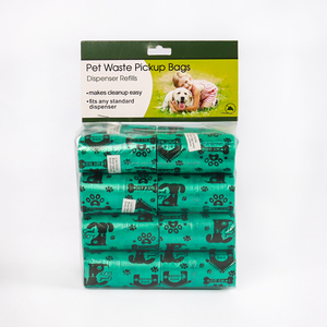 Leg printout's least wholesale custom corn starch compostable Biodegradable bag dog poop - Product Image 4