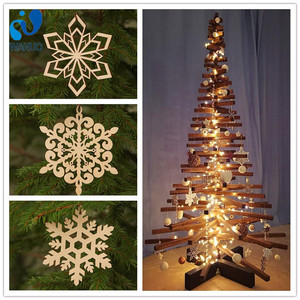 Wanuocraft Ornamento di Alta Qualità <span class=keywords><strong>Decorazione</strong></span> Natalizia in <span class=keywords><strong>Legno</strong></span> per Albero di <span class=keywords><strong>Natale</strong></span> - Product Image 4