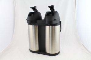Hot Products Double Body Twins Vacuum Airpot Dispenser d'<span class=keywords><strong>acqua</strong></span> Thermos in acciaio inossidabile per Office Hotel Coffee Shop [ - Product Image 4