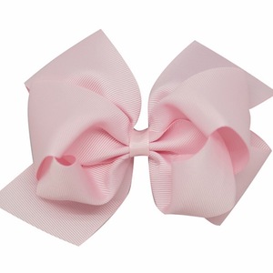 Gros nœud Jojo solide pour filles, 6 pouces, accessoires de cheveux, avec Clip, à la mode