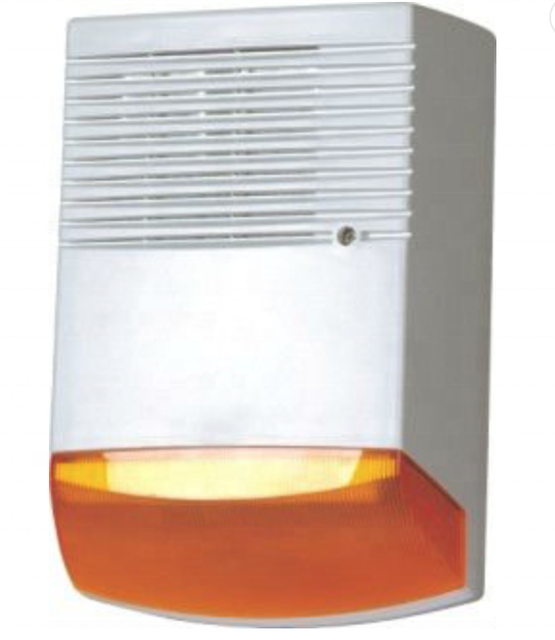 Wireless Waterproof Outdoor Strobe Siren & LED Light Alarm System HC-F6A