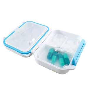 Tùy Chỉnh Khuyến Mại Y Tế Cửa Hàng Dược Phẩm Quà Tặng Trượt Cap Tablet Trường Hợp Nhựa <span class=keywords><strong>Pill</strong></span> Box Với Cutter - Product Image 3