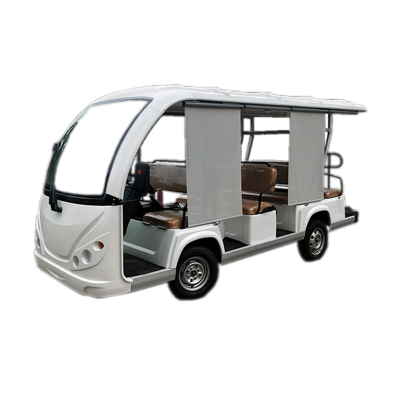 Бензиновый Электрический гибрид для взрослых; Обувь для вождения на низкой скорости Живописный Вид тура все закрытый экскурсионный автобус