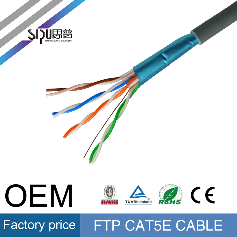 SIPU 2017 новый дизайн сеть lan кабель rj45 ethernet 305 м в pull box ftp lan кабель cat5e 4pr 24awg