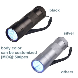 390nm-395nm UV Ultra Violet 12 UV LED Linterna Antorcha <span class=keywords><strong>de</strong></span> Luz Detector <span class=keywords><strong>de</strong></span> Orina Al Aire Libre - Product Image 4