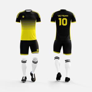 Completo da <span class=keywords><strong>Calcio</strong></span> Blu Navy e Verde Prodotto in Cina, <span class=keywords><strong>Set</strong></span> Uniforme da <span class=keywords><strong>Calcio</strong></span> Personalizzato con Sublimazione a Rapida Asciugatura per Uomo - Product Image 4