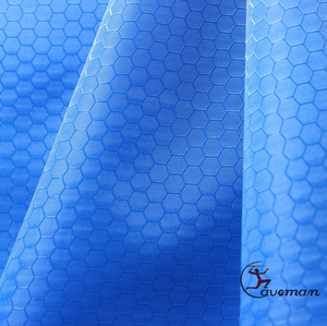 Tissu en taffetas de polyester bleu PA Coating Football Dobby Ripstop 210T (échantillon gratuit) - Product Image 4