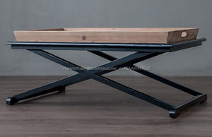 CD0816-1 proveedor China madera maciza <span class=keywords><strong>cuadrada</strong></span> portátil <span class=keywords><strong>mesa</strong></span> de comedor y <span class=keywords><strong>mesa</strong></span> <span class=keywords><strong>auxiliar</strong></span> - Product Image 2