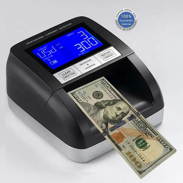 EC330 detektor uang uang elektronik kesalahan detector untuk seluruh dunia USD,Euro,SEK,CHF GBP JPY,RMB
