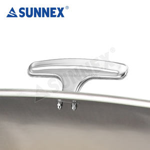 Pour le scarabée rectangulaire d'acier inoxydable de vente chaude de Sunnex avec 2 casseroles de nourriture pour des hôtels et des restaurants - Product Image 2