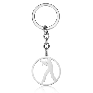 CS GO En Acier Inoxydable Porte-clés Pour Hommes Saisie Porte Clef Chaveiro accessoires Sac À Dos CSGO Porte-clés - Product Image 3