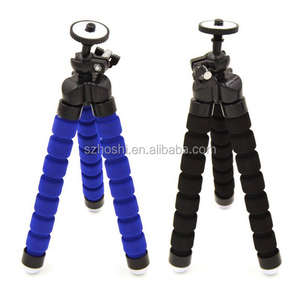 Mini Trípode de Espuma con Forma de Pulpo <span class=keywords><strong>para</strong></span> Teléfono Móvil, Soporte Flexible <span class=keywords><strong>para</strong></span> Selfies - Product Image 6