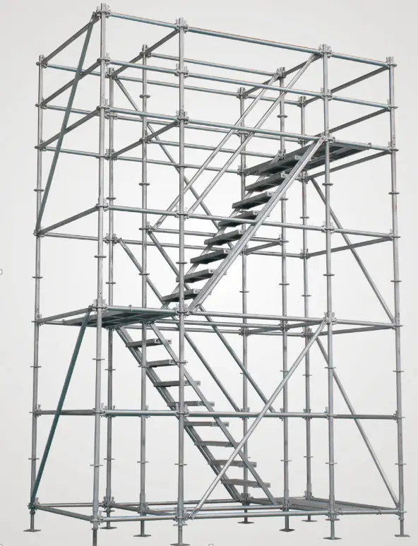 Tianjin ADTO Offers Galvanized Ringlock Scaffolding with parts Building Scaffold System