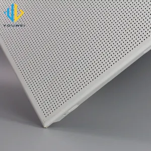 Bahan Bangunan Baru Tahan Air Berbagai Jenis Aluminium Digantung Panel Langit-langit 600X600 Papan Langit-langit