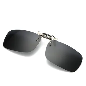 New style film side type polarized clip film man polarizing driver glasses men myopia glasses clip men sunglasses 87001