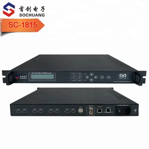 가장 저렴한 8 채널 mpeg4 H.264 HD 1080P iptv 인코더 (8 HD MI in,only IP(TS UDP-gigabit) out)