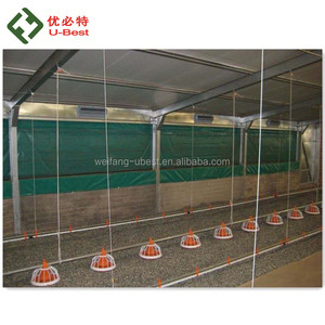 Bajo Costo de aves de corral de engorde <span class=keywords><strong>casa</strong></span> pollo con equipo de alimentación/pollo beber/controlador climático para aves de corral - Product Image 3