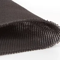 שחור רשת בד 100 פוליאסטר אוויר רשת עבור לנשימה נעלי ספורט לנשימה 3d אוויר רשת בד