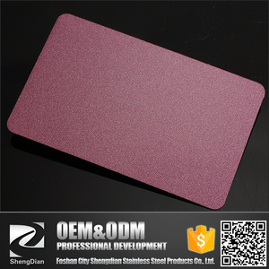 Usine en gros Personnalisé Nas Microbillé 304 Plaque En Acier Inoxydable - Product Image 4