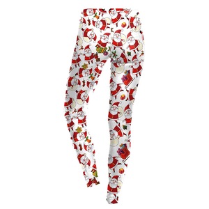Leggings africains de noël vente en gros, nouveau motif mixte, vêtements de noël, mode - Product Image 3