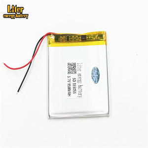 Hot sale 355055 950 mAh <strong>3</strong>,7 V LiPo battery small lithium battery solar cell for Blood Glucose - Product Image 2