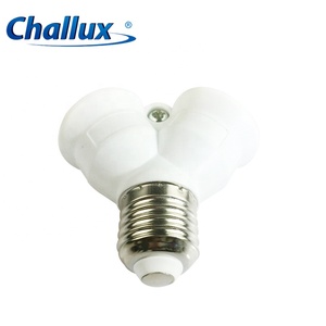 LED Ánh Sáng E27 để 2E27 Ổ Cắm Adapter Bóng Đèn để Kép E27 Đèn Ổ Cắm - Product Image 4