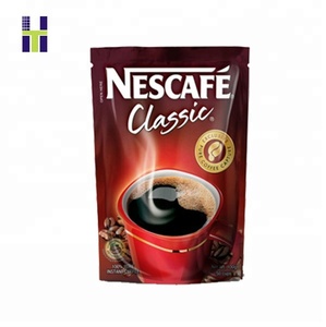 Groothandel Op Maat Bedrukte Wegwerp Food Grade Plastic Instant Drink Poeder Koffie Matcha Thee Zakje Met Scheur Inkeping